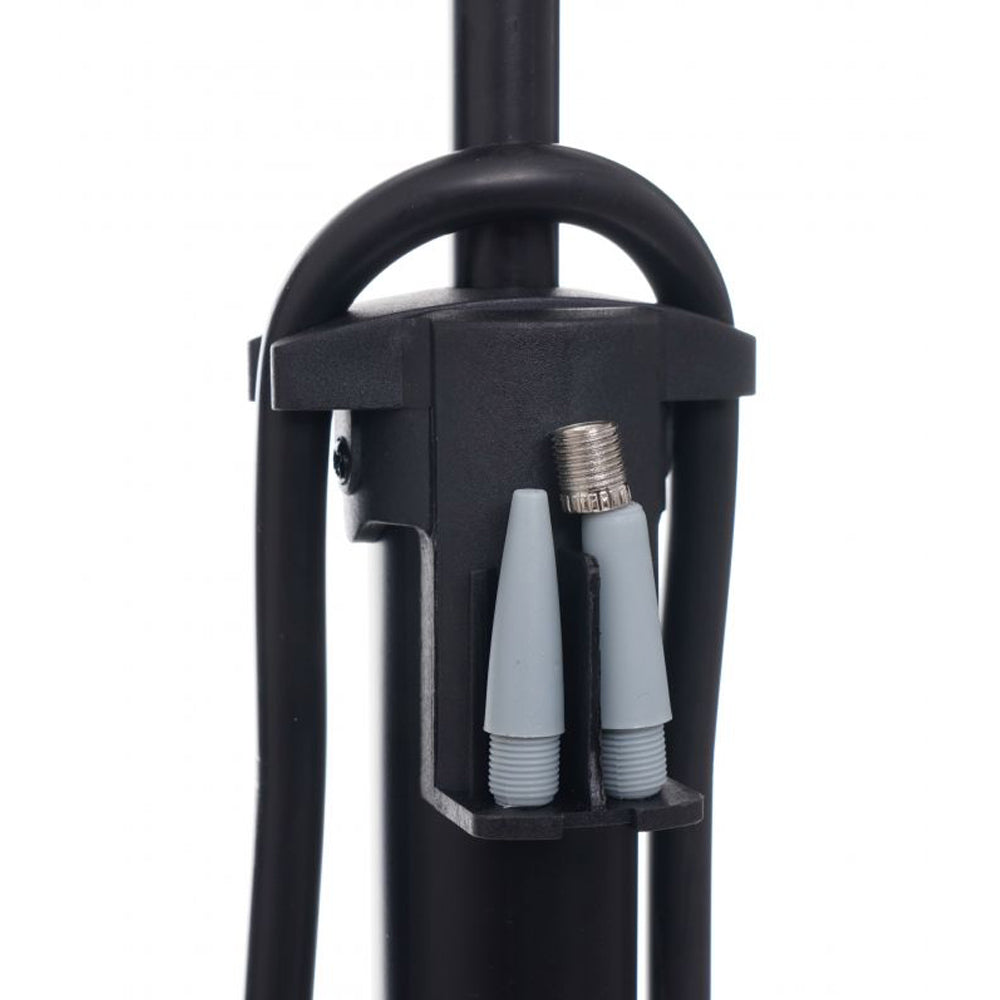 eGOSPODARi.ro Pompa Bicicleta cu indicator presiune, inaltime 53cm, cap umflare dublu universal, KRAFT Profi K11825, Poza11