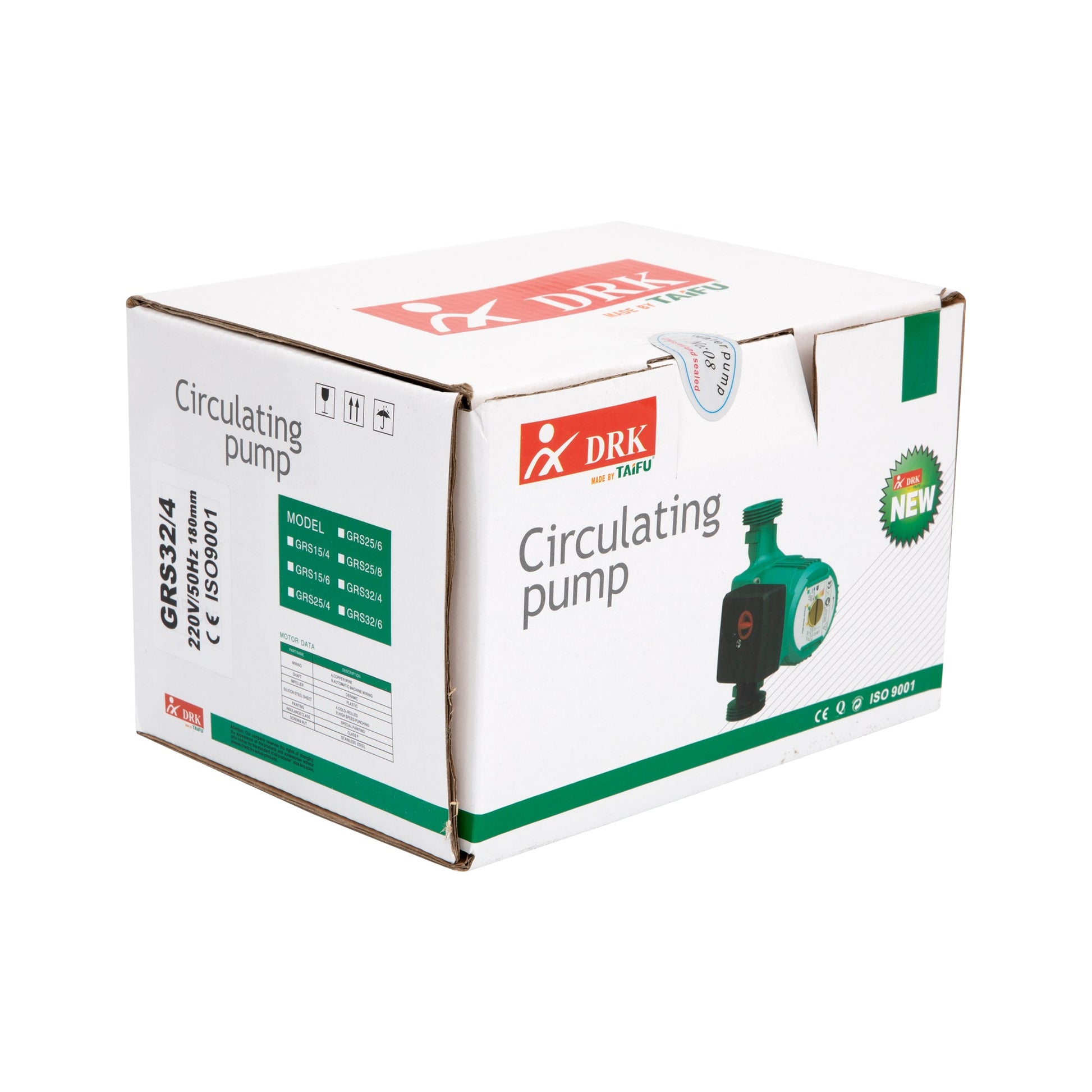 eGOSPODARi.ro % Pompa recirculare centrala DRK GRS 32/4, 88W, 50 l/min, 6 Bar