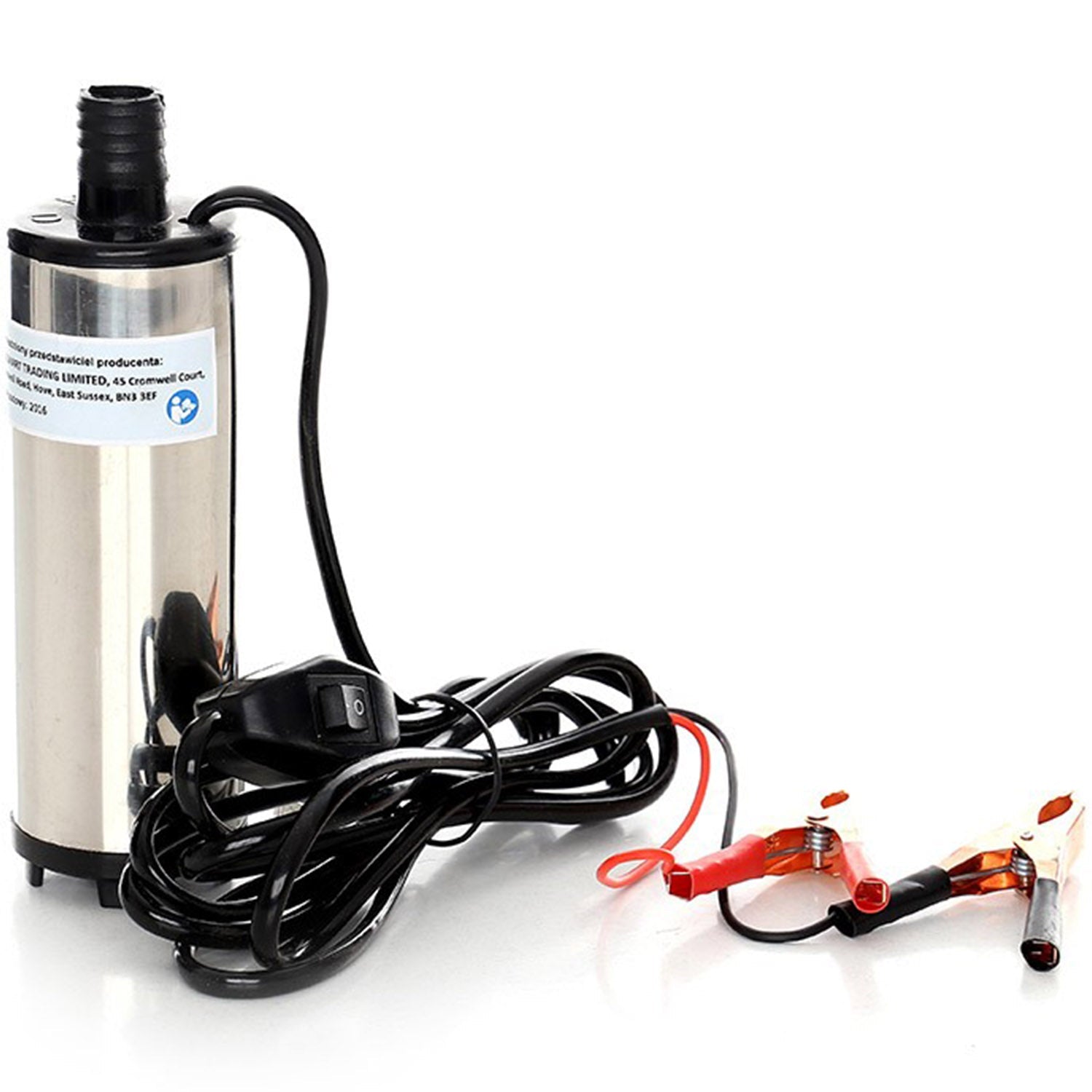 eGOSPODARi.ro Pompa transfer lichide, 12V cu autoamorsare, pentru motorina sau ulei, KRAFT Profi K1172, Poza3