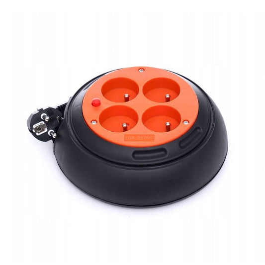 eGOSPODARi.ro Prelungitor electric lungime 6m cu 4 prize, conductor 3x1.5mm, KRAFT Profi K4038, Poza4