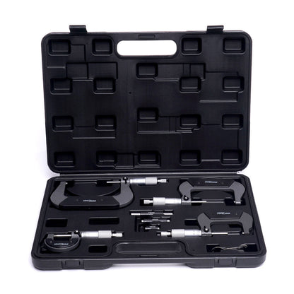 eGOSPODARi.ro SET Micrometre Profesionale, include 4 micrometre, interval masurare 0-100mm, KRAFT Profi K10443, Poza2