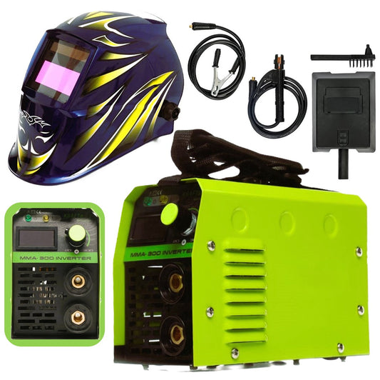 SET WeldEXPERT, Aparat de Sudura 300A, MMA (1862) + Masca Automata Personalizata T (1893)