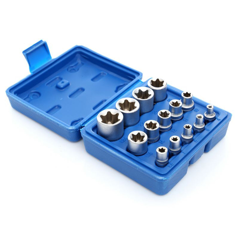 eGOSPODARi.ro Set 14 biti pentru cheie tubulara TORX, 4-24mm, KRAFT Profi K10335, Poza5