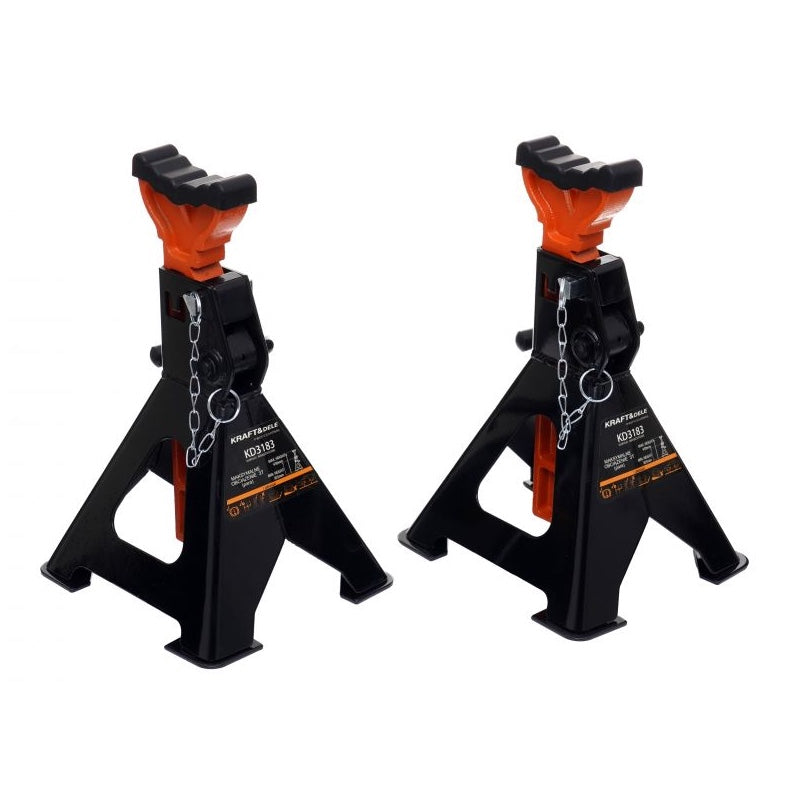 eGOSPODARi.ro Set 2 capre auto, 3 Tone, 303-438 mm, KRAFT Profi K3183, Poza1