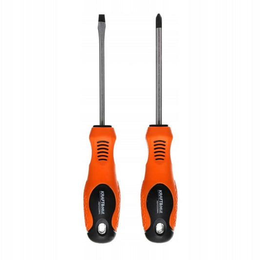 eGOSPODARi.ro Set 2 surubelnite lungime 100mm, dreaptÄƒ È™i Philips (cruce), KRAFT Profi K10911, Poza1