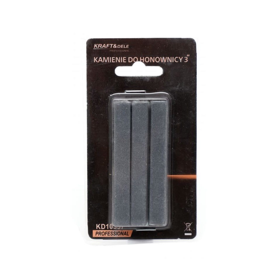 eGOSPODARi.ro Set 3 Pietre 75mm pentru dispozitiv de rectificat cilindrii, KRAFT Profi K10357, Poza3