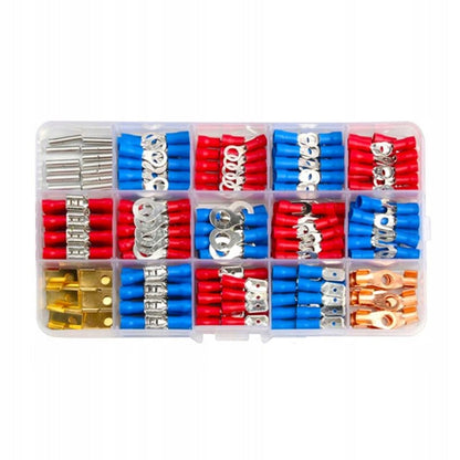 eGOSPODARi.ro Set 300 buc papuci, borne si conectori sertizabili cu izolatie, KRAFT Profi K104883, Poza3