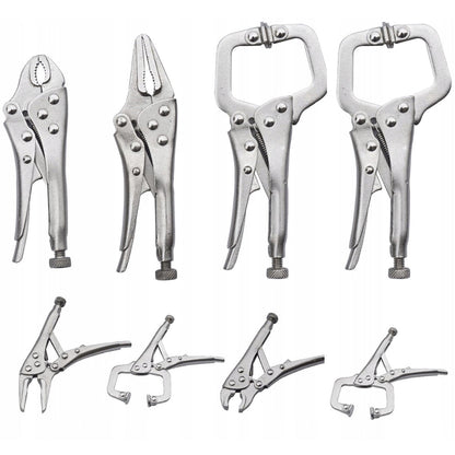 eGOSPODARi.ro Set 4 Cleme de fixare pentru sudura, forme si marimi variate, 110-125-130mm, KRAFT Profi K10568, Poza1
