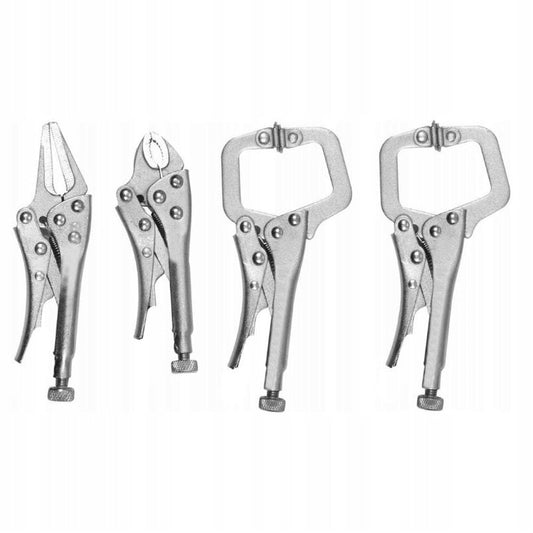 eGOSPODARi.ro Set 4 Cleme de fixare pentru sudura, forme si marimi variate, 110-125-130mm, KRAFT Profi K10568, Poza2