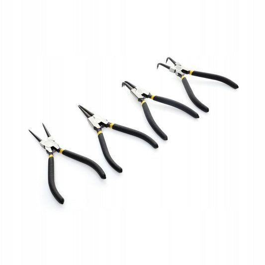 eGOSPODARi.ro Set 4 clesti pentru sigurante Seeger si coliere, forme varf variate, KRAFT Profi K10323, Poza3