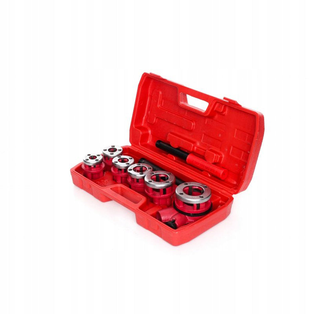 eGOSPODARi.ro Set 6 filiere pentru tevi, Diametre variate de la 1/4 Toli la 1 1/4 Toli, KRAFT Profi K332, Poza2