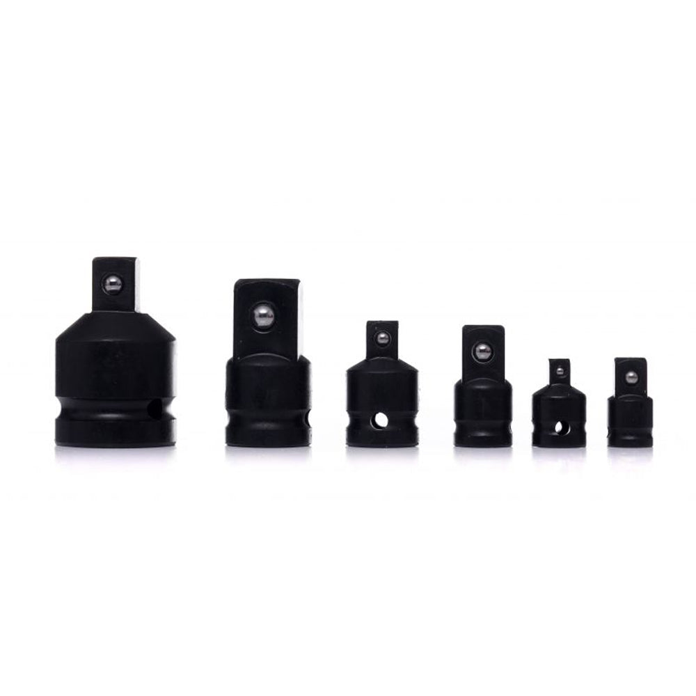 eGOSPODARi.ro Set 6 reductii (adaptoare) prize patrate pentru masini de insurubat cu impact, combinatii variate 3/8"-1/4"-1/2"-3/4", KRAFT Profi K10524, Poza7