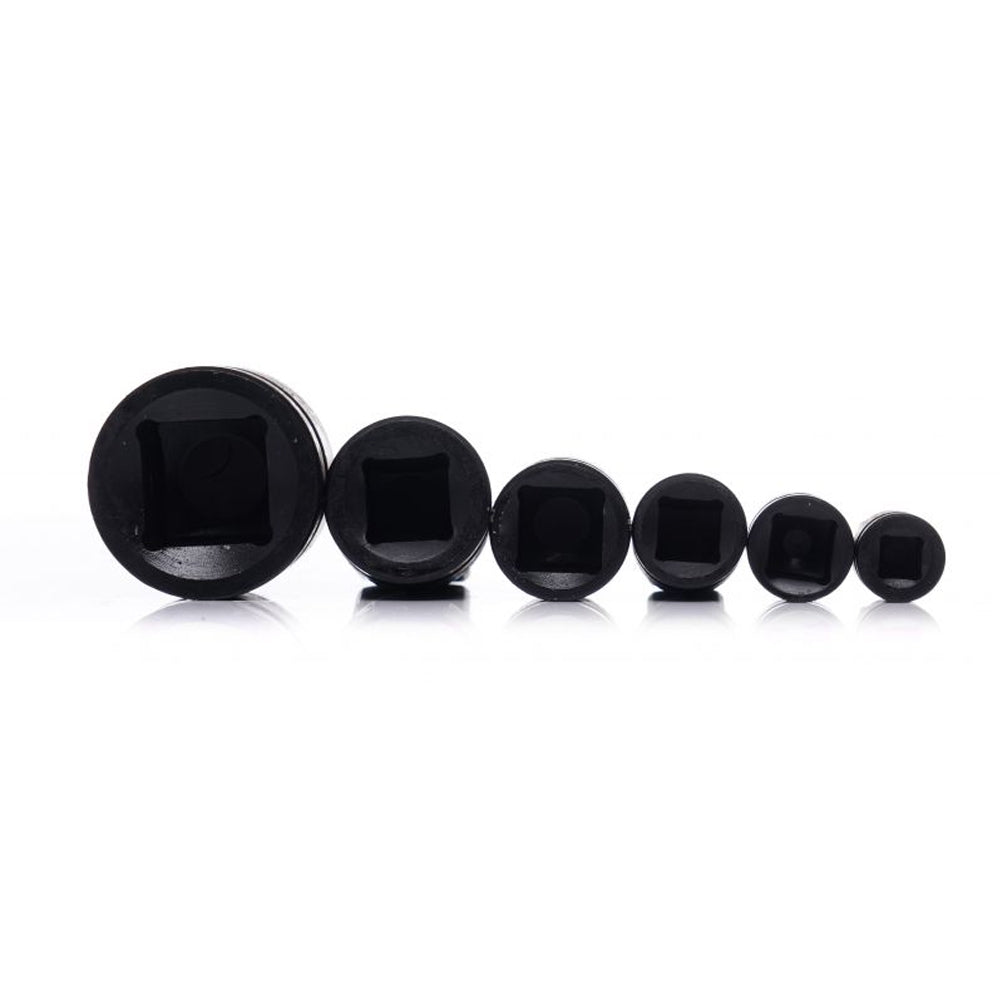 eGOSPODARi.ro Set 6 reductii (adaptoare) prize patrate pentru masini de insurubat cu impact, combinatii variate 3/8"-1/4"-1/2"-3/4", KRAFT Profi K10524, Poza9