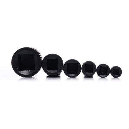 eGOSPODARi.ro Set 6 reductii (adaptoare) prize patrate pentru masini de insurubat cu impact, combinatii variate 3/8"-1/4"-1/2"-3/4", KRAFT Profi K10524, Poza9