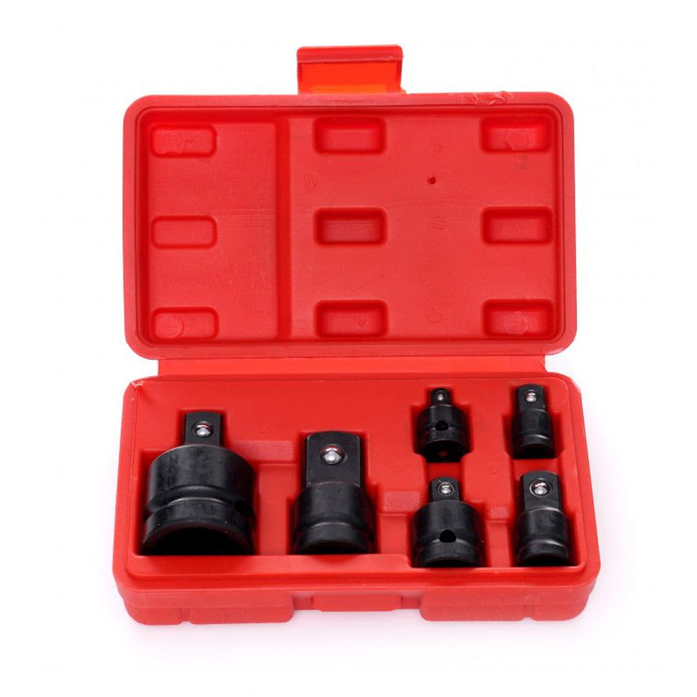 eGOSPODARi.ro Set 6 reductii (adaptoare) prize patrate pentru masini de insurubat cu impact, combinatii variate 3/8"-1/4"-1/2"-3/4", KRAFT Profi K10524, Poza2