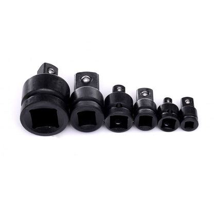 eGOSPODARi.ro Set 6 reductii (adaptoare) prize patrate pentru masini de insurubat cu impact, combinatii variate 3/8"-1/4"-1/2"-3/4", KRAFT Profi K10524, Poza10