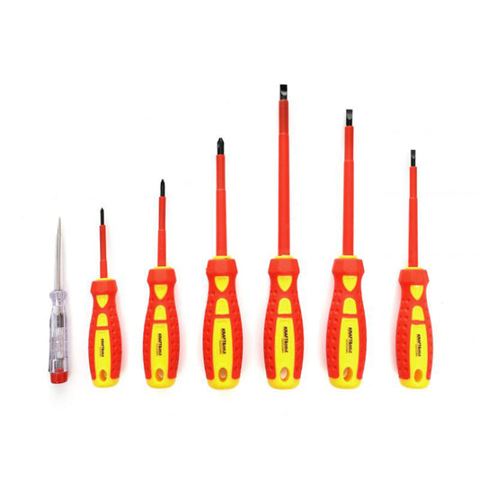 eGOSPODARi.ro Set 7 surubelnite electrician izolate, include si Detector de Faza, KRAFT Profi K10905, Poza3