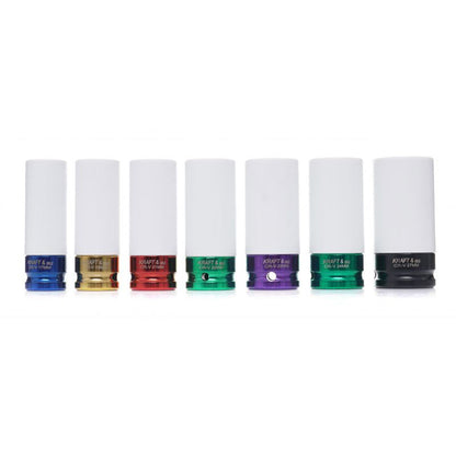 eGOSPODARi.ro Set 7 tubulare pentru masina de insurubat cu impact, Drive 1/2", Marimi intre 17-27mm, KRAFT Profi K11752, Poza8