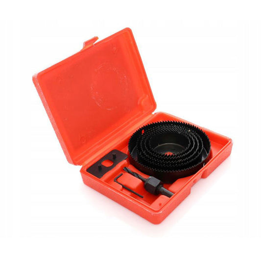 eGOSPODARi.ro Set 8 carote metalice dintate pentru Gips-Carton (Rigips) si placi lemn, diametre variate 64-127mm, KRAFT Profi K10279, Poza3