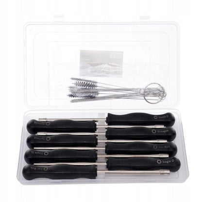 eGOSPODARi.ro Set 8 chei pentru reglarea carburatoarelor, include joje curatatoare, KRAFT Profi K11245, Poza6