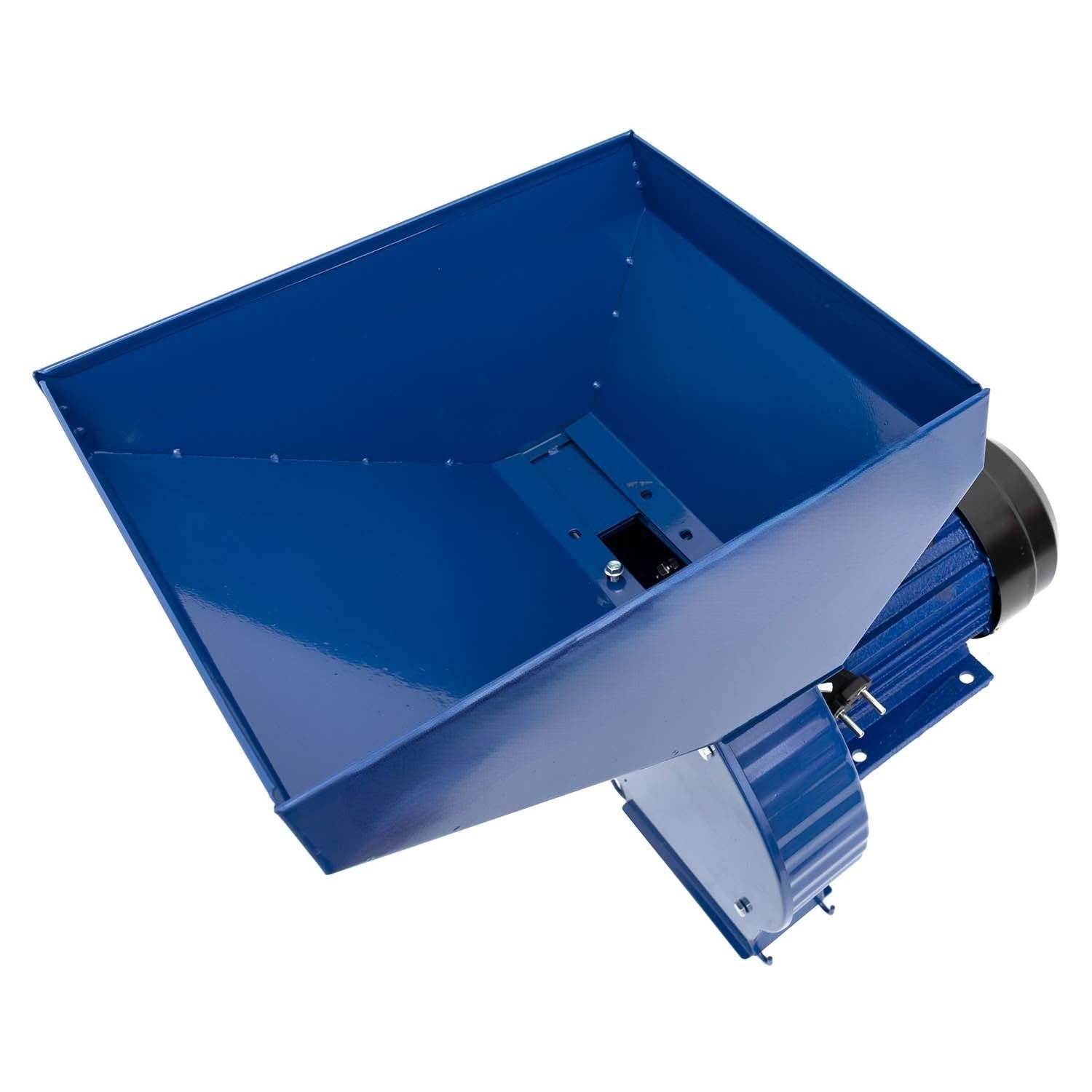 eGOSPODARi.ro % Set Moara cereale, stiuleti, lucerna si fructe/legume 4 in 1 , Alpin-PROFI, 3.9KW, Albastra, CUVA MARE, + Suport metal