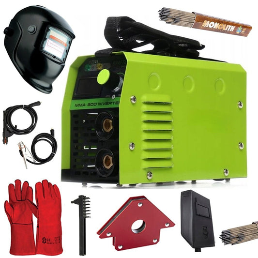 Set Profi KRAFTMEN: Aparat Sudura 300A-MMA, Masca Automata si Accesorii incluse