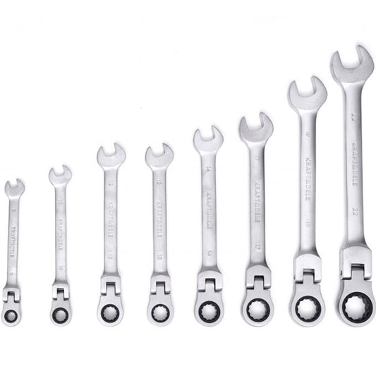 eGOSPODARi.ro Set chei combinate cu clicket, include 8 elemente, 8-22MM, KRAFT Profi K11302, Poza6