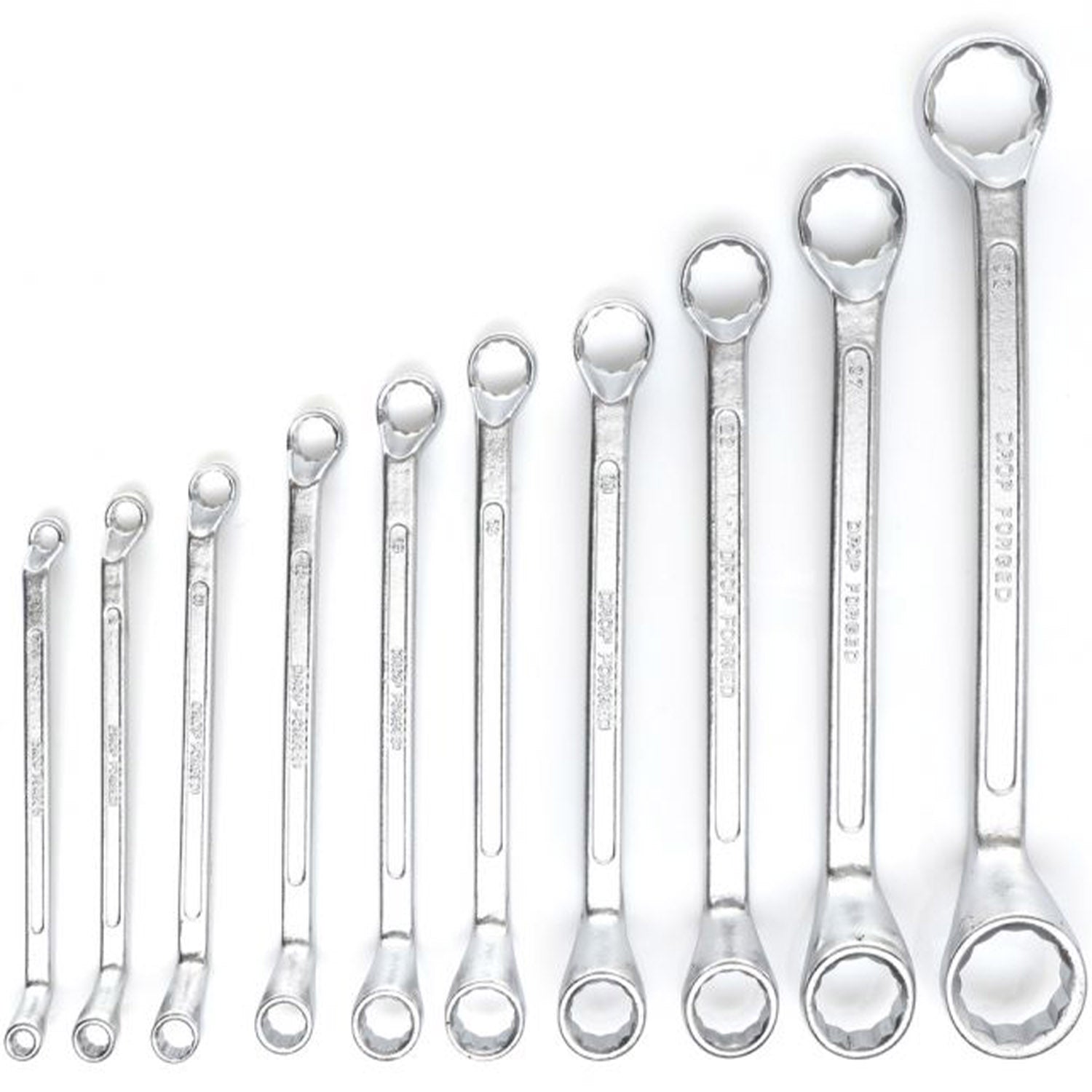 eGOSPODARi.ro Set chei inelare cu cot, include 10 elemente, 6-32MM, KRAFT Profi K10929, Poza7