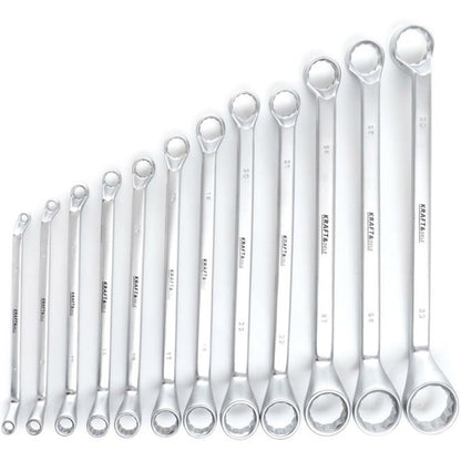 eGOSPODARi.ro Set chei inelare cu cot, include 12 elemente, 6-32MM, KRAFT Profi K10939, Poza6