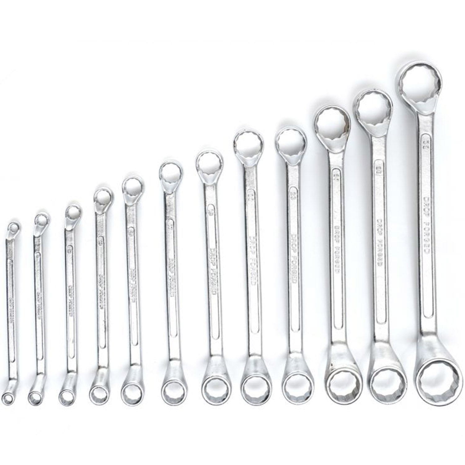 eGOSPODARi.ro Set chei inelare cu cot, include 12 elemente, 6-32MM, KRAFT Profi K10927, Poza6