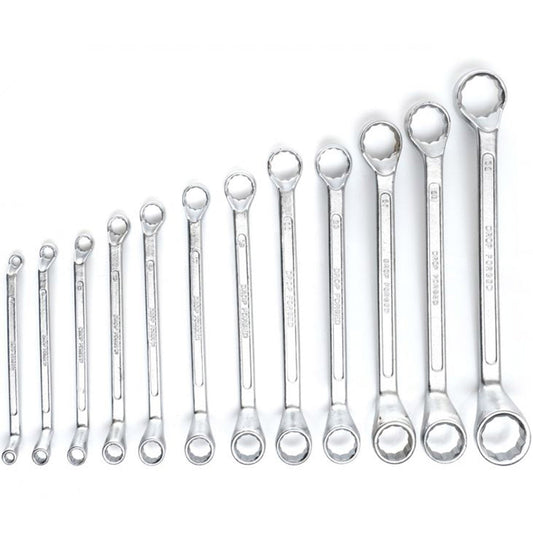 eGOSPODARi.ro Set chei inelare cu cot, include 12 elemente, 6-32MM, KRAFT Profi K10927, Poza6