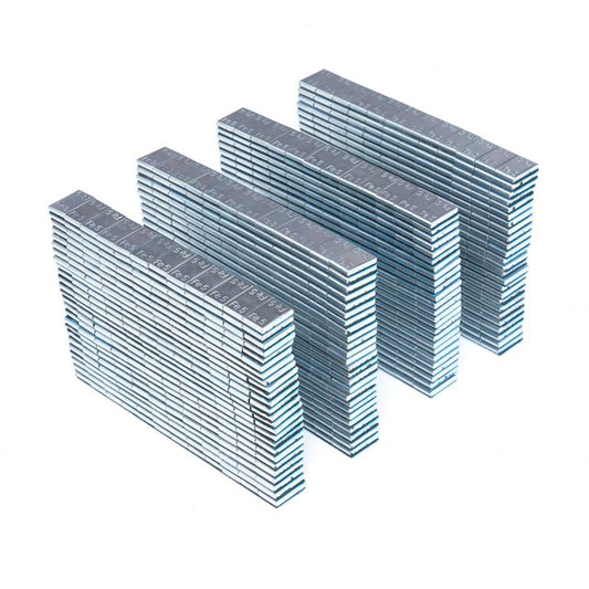 eGOSPODARi.ro Set greutati (plumbi) pentru echilibrare jante auto, Set 100buc-60g, KRAFT Profi K11812, Poza1