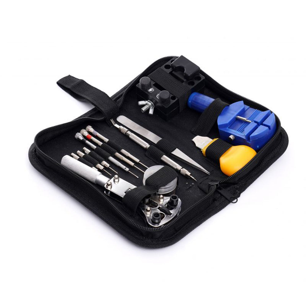eGOSPODARi.ro Set instrumente ceasornicar, 20 elemente pentru repararea ceasurilor mecanice, KRAFT Profi K11207, Poza3