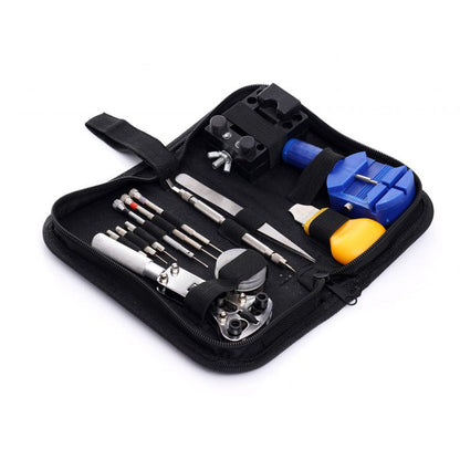 eGOSPODARi.ro Set instrumente ceasornicar, 20 elemente pentru repararea ceasurilor mecanice, KRAFT Profi K11207, Poza3