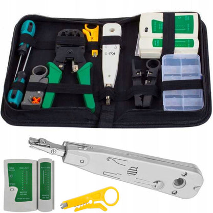 eGOSPODARi.ro Set instrumente retelistica-telecomunicatii, include 9 elemente, KRAFT Profi K10881, Poza3