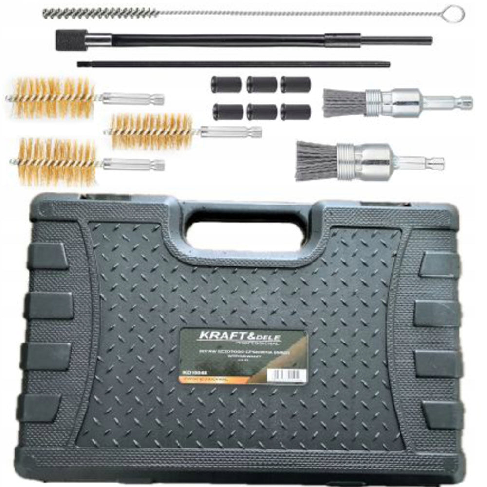 eGOSPODARi.ro Set perii pentru curatare scaune injectoare, include 14 elemente,  KRAFT Profi K10048, Poza1