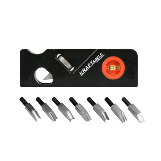 eGOSPODARi.ro Set rindea pentru margini lemn, include 7 elemente, KRAFT Profi K11258, Poza1
