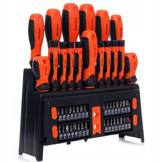 eGOSPODARi.ro Set surubelnite si biti cu 50 elemente, KRAFT Profi K10950, Poza2