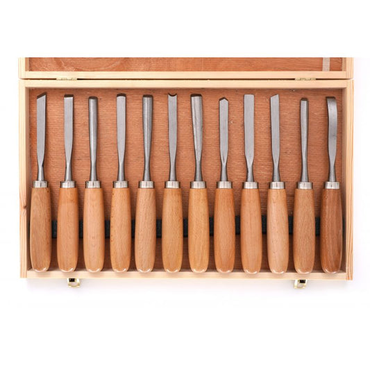 eGOSPODARi.ro Set tamplar 12 dalti cu maner lemn, KRAFT Profi K11775, Poza2