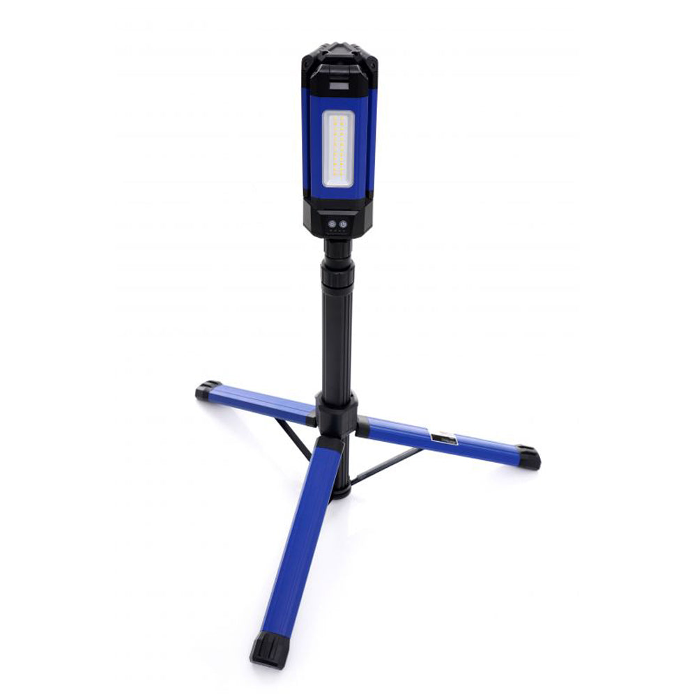 eGOSPODARi.ro Sistem iluminare multifunctional cu trepied si 3 proiectoare LED reglabile, 2000Lm in 2 culori, acumulator 4000mAh, KRAFT Profi K1267, Poza6