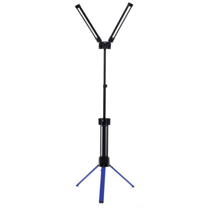 eGOSPODARi.ro Sistem iluminare multifunctional cu trepied si 2 proiectoare LED reglabile, 10000Lm in 2 culori, acumulator 4000mAh, KRAFT Profi K1266, Poza2