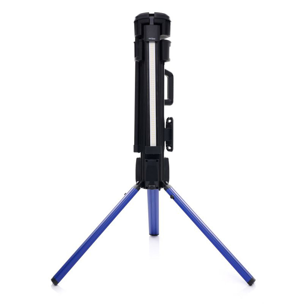 eGOSPODARi.ro Sistem iluminare multifunctional cu trepied si 2 proiectoare LED reglabile, 10000Lm in 2 culori, acumulator 4000mAh, KRAFT Profi K1266, Poza7
