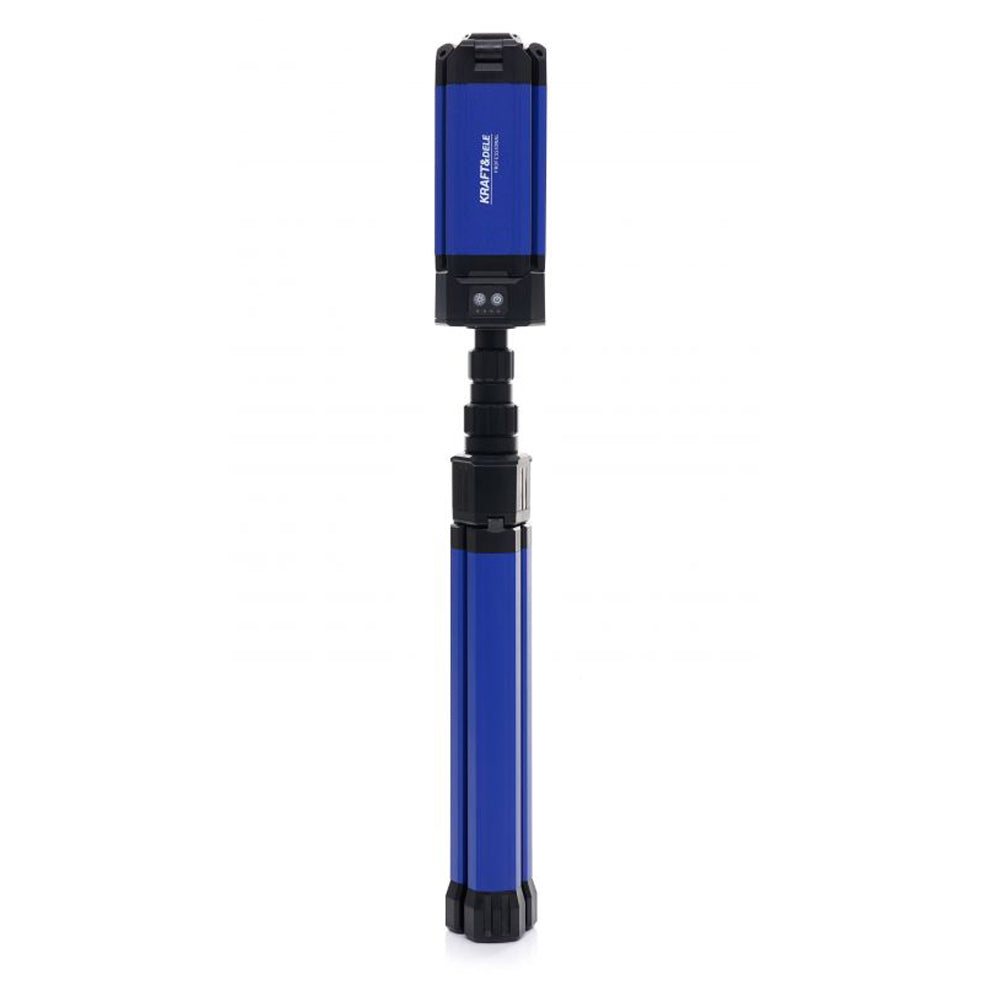 eGOSPODARi.ro Sistem iluminare multifunctional cu trepied si 3 proiectoare LED reglabile, 2000Lm in 2 culori, acumulator 4000mAh, KRAFT Profi K1267, Poza7