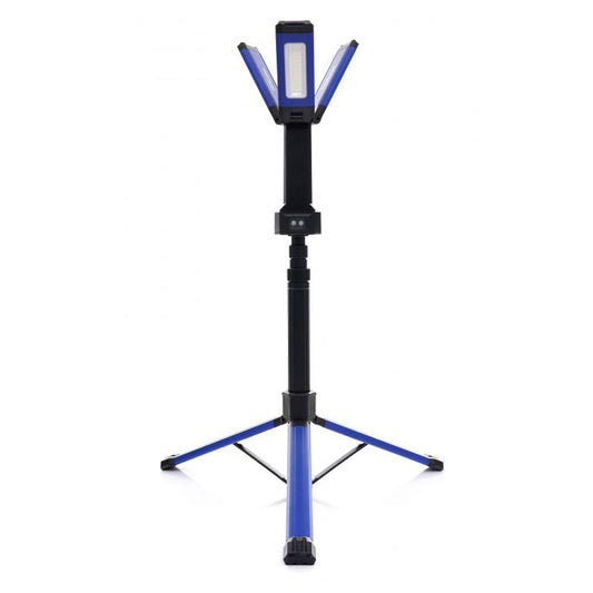 eGOSPODARi.ro Sistem iluminare multifunctional cu trepied si 3 proiectoare LED reglabile, 2000Lm in 2 culori, acumulator 4000mAh, KRAFT Profi K1267, Poza2