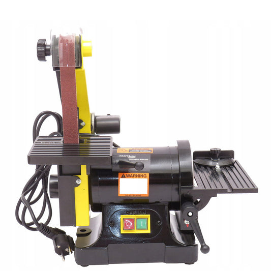eGOSPODARi.ro Slefuitor de banc cu banda 600W, 2950RPM, dimensiune banda 100x914mm, KRAFT Profi K5295, Poza1