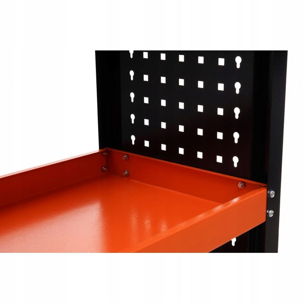 eGOSPODARi.ro Stativ scule pentru atelier cu roti si 3 rafturi, KRAFT Profi K365, Poza8