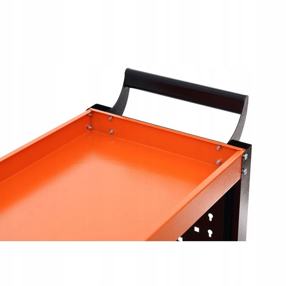 eGOSPODARi.ro Stativ scule pentru atelier cu roti si 3 rafturi, KRAFT Profi K365, Poza6