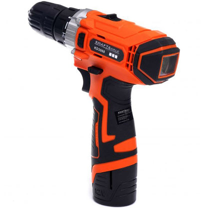 eGOSPODARi.ro Surubelnita electrica cu 2 acumulatori 12V, accesorii incluse, KRAFT Profi K3068, Poza3