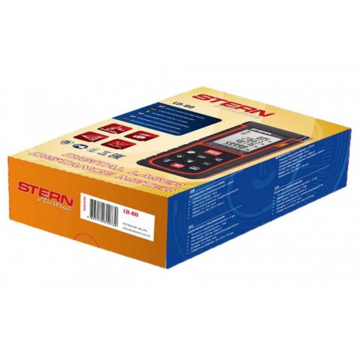 eGOSPODARi.ro % Telemetrul cu laser Stern Austria ST-LD60, 0.5 - 60m, functie volum, masurare continua, suprafete, pitagora