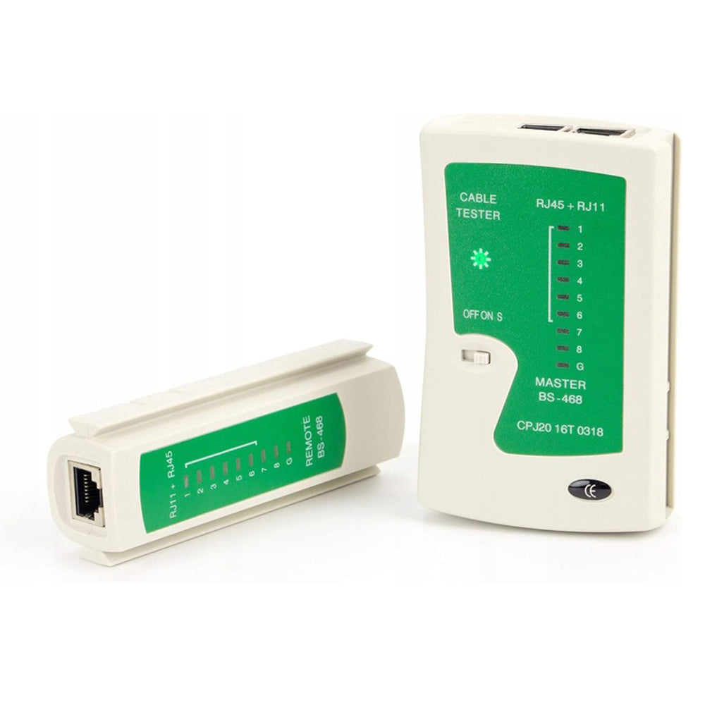 eGOSPODARi.ro Tester pentru cabluri de retea internet (LAN) cu indicatoare LED, KRAFT Profi K10882, Poza3